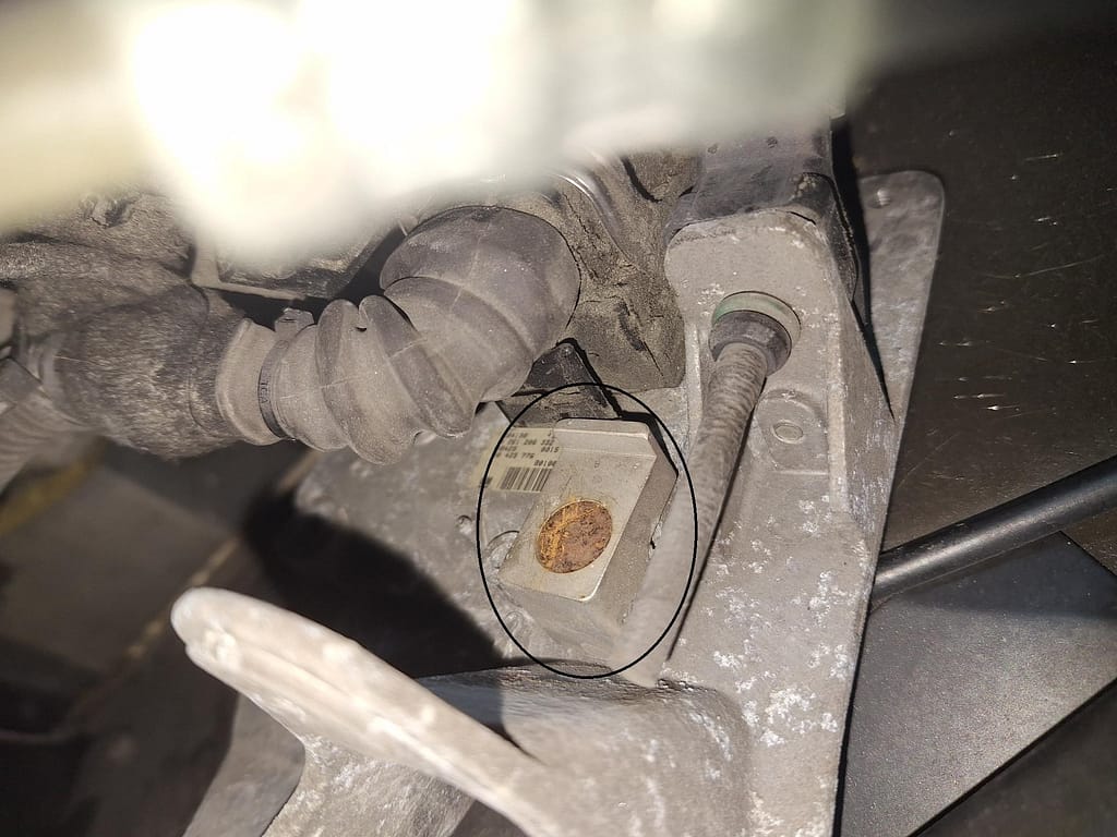 Demontagesicherung mit Abreißschraube