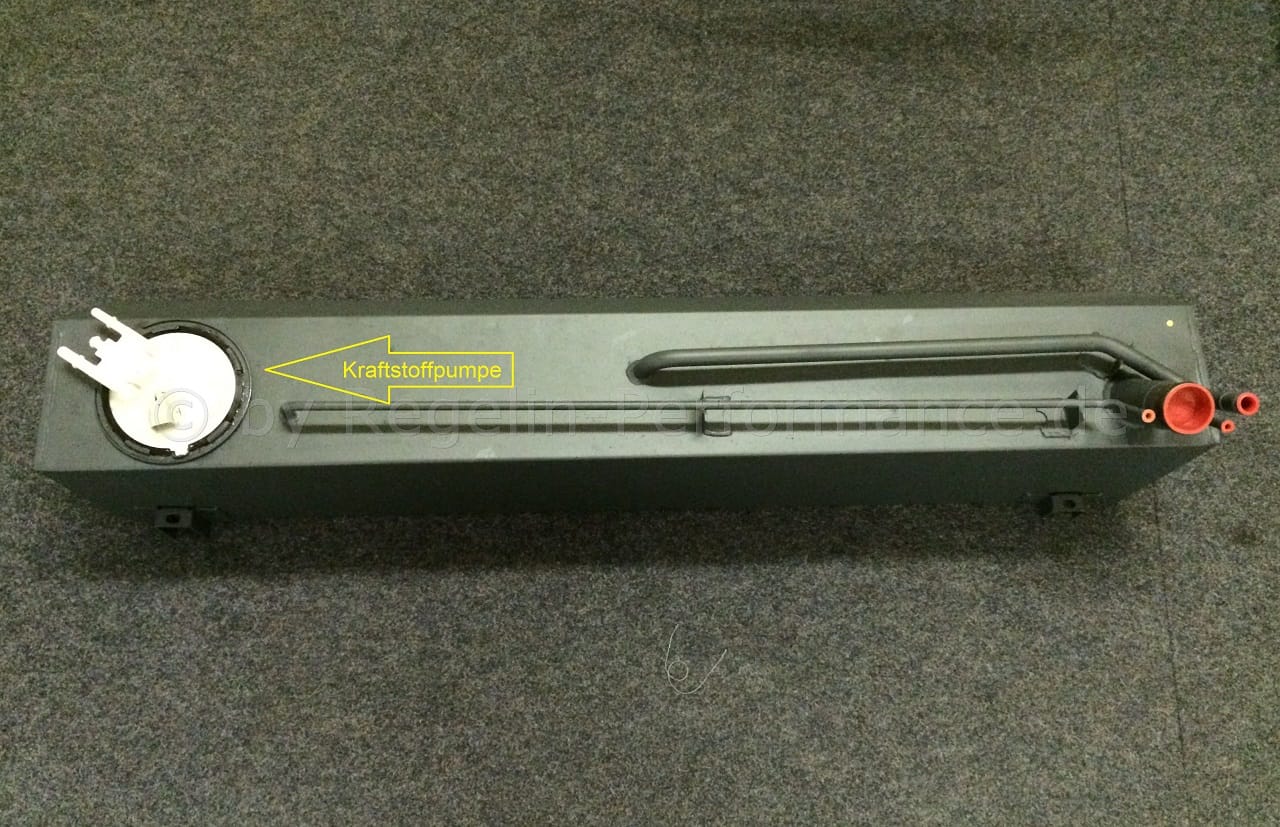 Speedster Original Kraftstofftank mit montierter Benzinpumpe